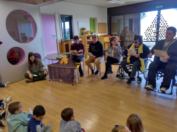Contacontes per apropar la discapacitat als infants de Tàrrega