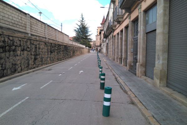 L'Ajuntament de Tàrrega treu a licitació les obres d’ampliació de la vorera sud del Carrer del Segle XX