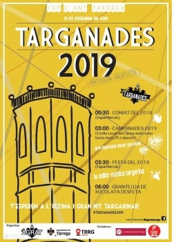 Anna Palou i Joan Nicolau, presentadors de les Targanades 2019, el Cap d’Any a Tàrrega