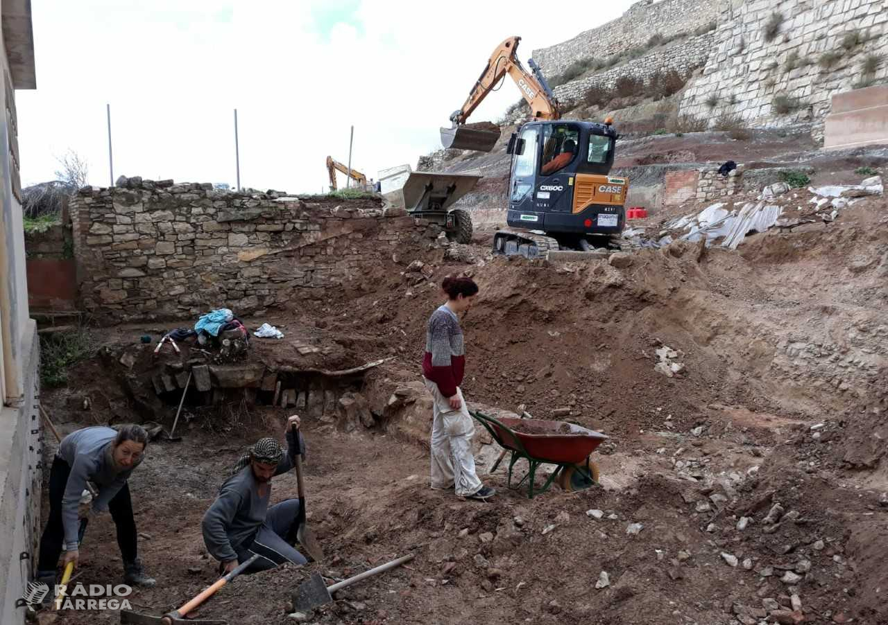 L’Ajuntament de Tàrrega finalitza una nova campanya d’excavacions arqueològiques a la zona del castell medieval