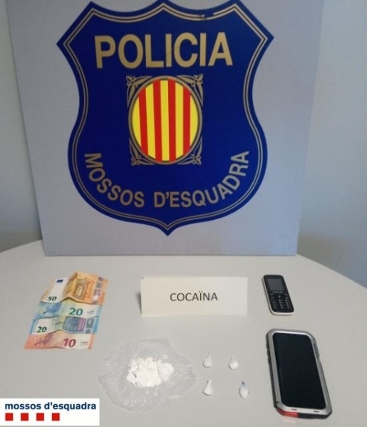 A presó un veí de Tàrrega que venia cocaïna a petits distribuïdors de la zona