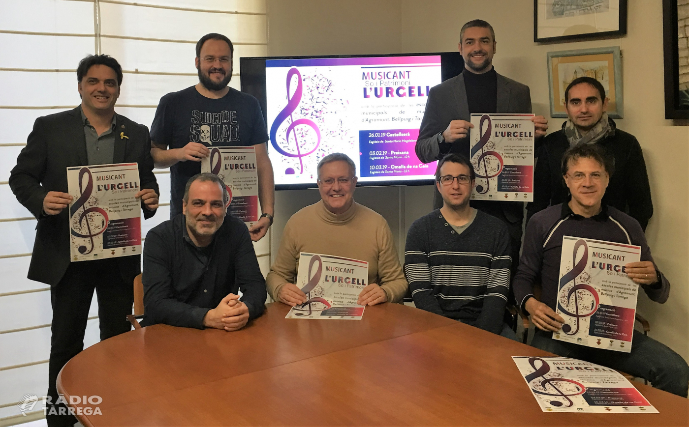 Torna el cicle "Musicant l'Urgell" amb la participació de 200 alumnes de les escoles de música de Tàrrega, Agramunt i Bellpuig