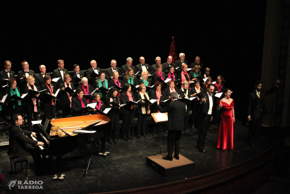 Gran èxit del Concert de Reis de Tàrrega, que omple el Teatre Ateneu amb populars fragments d’òpera, sarsuela i musicals