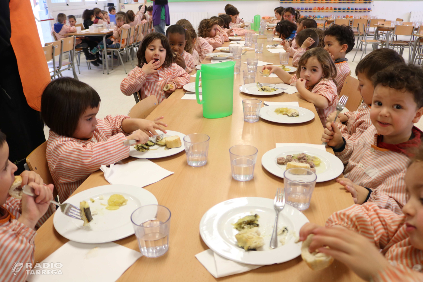 Els menjadors escolars de Quàlia seleccionats per impulsar la cuina climàtica als seus menus escolars