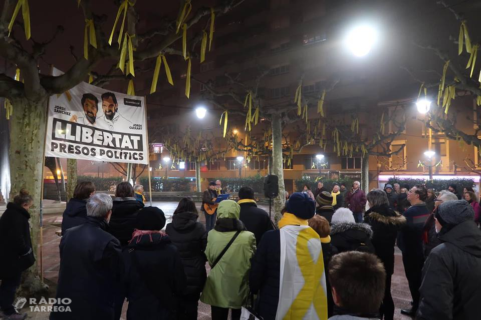 L'ANC de Tàrrega impulsa la instal.lació d'una estelada de 13 metres d'alçada a la zona del circuit de motocròs