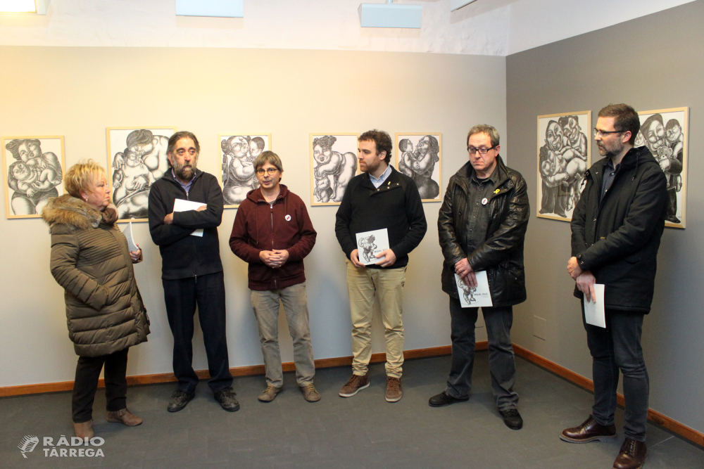 Tàrrega ret un reconeixement pòstum a l’artista local Miquel Solé en una exposició que recull les seves darreres obres inèdites