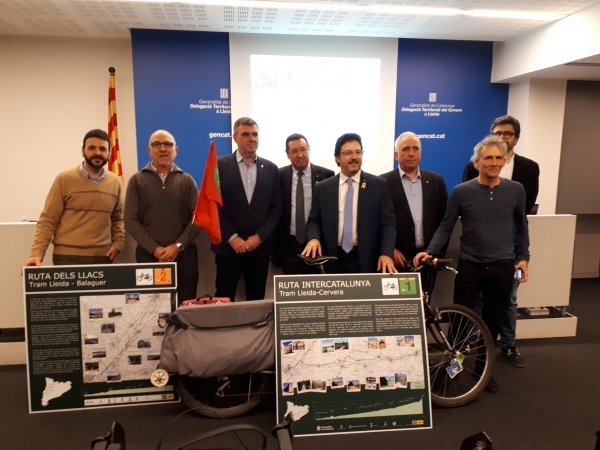 Està ja en funcionament el primer tram de la Via InterCataunya (Lleida-Girona), entre Lleida i Cervera