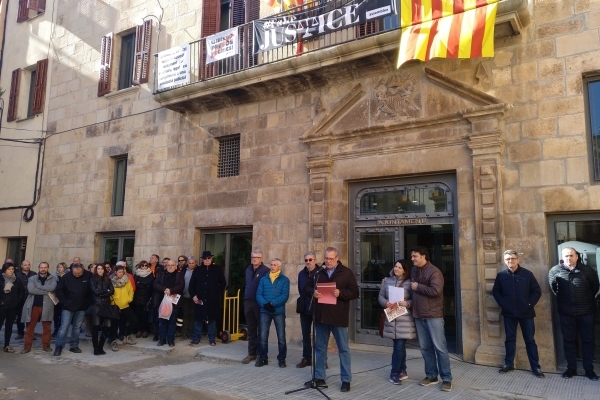 L'Ajuntament de Tàrrega es suma a l'aturada convocada per l'Associació de Municipis per la Independència