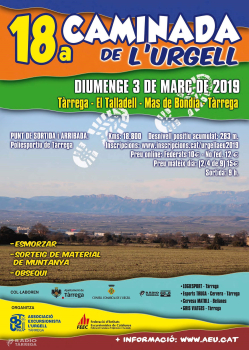 Tot a punt per la divuitena Caminada Popular de l’Urgell