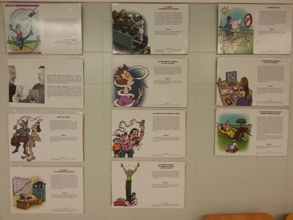 Exposició “Deixar de fumar pot ser divertit” al CAP de Tàrrega