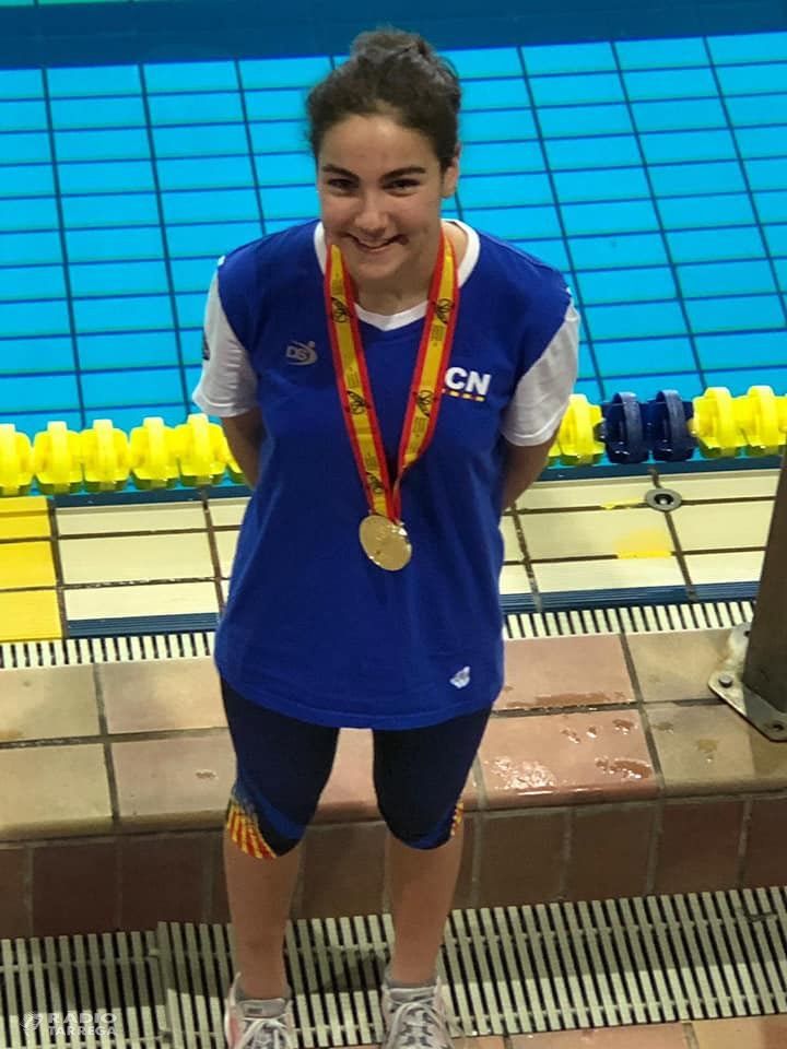 Laia Palomino campiona d’Espanya de natació amb la selecció catalana
