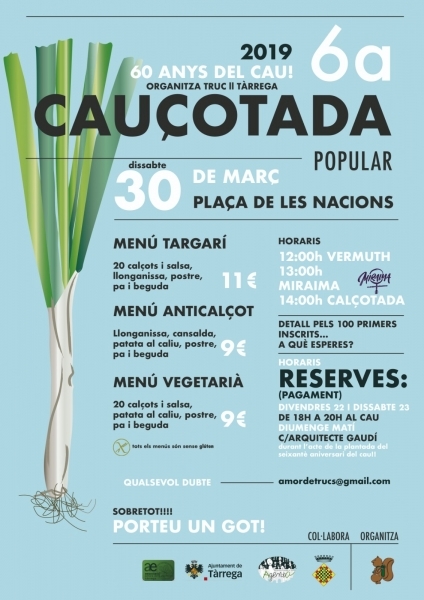 Calçotada popular del CAU de Tàrrega