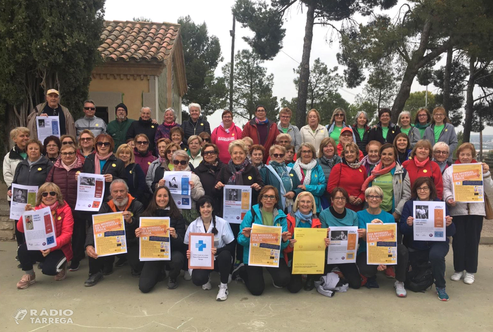 Tàrrega celebra el Dia Mundial de l’Activitat Física al Parc de Sant Eloi divulgant els beneficis de l’esport i l’alimentació saludable