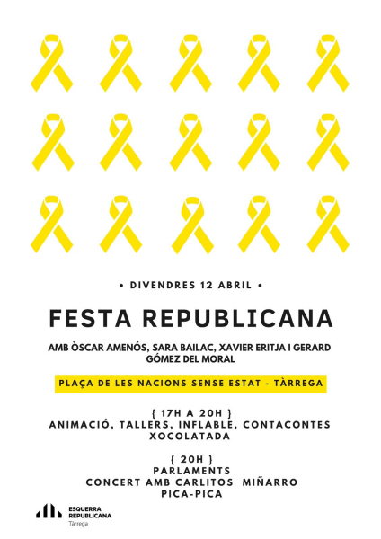 Una festa republicana donarà el tret d’inici a la primavera electoral a Tàrrega