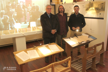 Tàrrega divulga en una exposició la figura del mestre Bonaventura Amigó, impulsor del Parc de Sant Eloi i renovador de la pedagogia