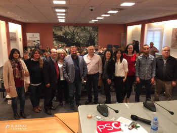 El PSC de Tàrrega presenta la seva candidatura a les eleccions municipals del maig
