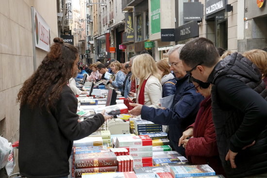 Rafel Nadal i Gerard Quintana encapçalen les vendes d'aquest Sant Jordi a Lleida