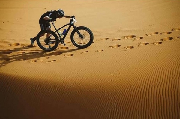 El ciclista targarí Josep Termens s’ha proclamat campió en la categoria FatBike de la Titan Desert 2019