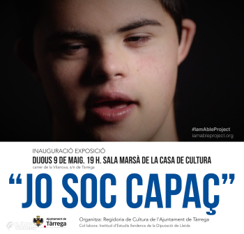 El Quim Vilamajó reivindica les persones amb d’altres capacitats a través del projecte artístic "Jo Soc Capaç"