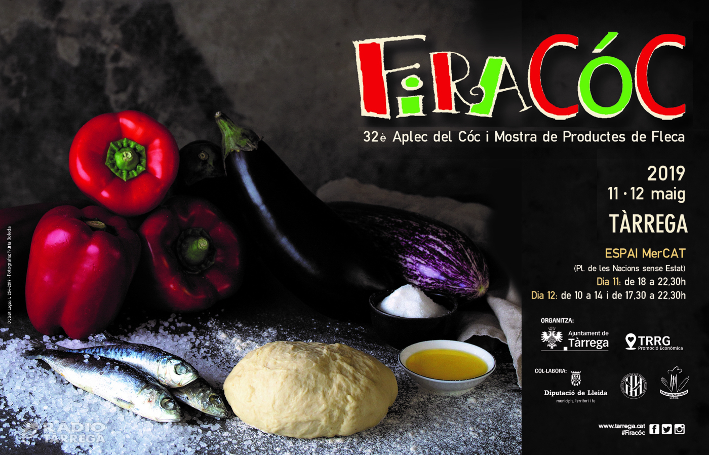 Tàrrega celebra la Firacóc 2019 els dies 11 i 12 de maig dins l’apartat gastronòmic de la Festa Major