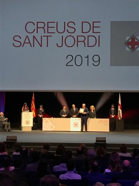 L'Ateneu de Tàrrega recull la Creu de Sant Jordi 2019 per la seva trajectòria com a motor de la Cultura Popular