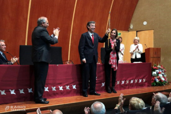 Jaume Puy pren possessió com a nou rector de la Universitat de Lleida