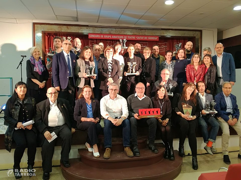Pierrot Teatre de Centelles guanya el Concurs de Grups de Teatre Ciutat de Tàrrega amb l’obra Els Rústegues