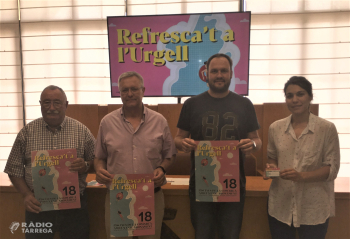 El Consell Comarcal presenta el Carnet Comarcal de Piscines de l’Urgell per aquest estiu