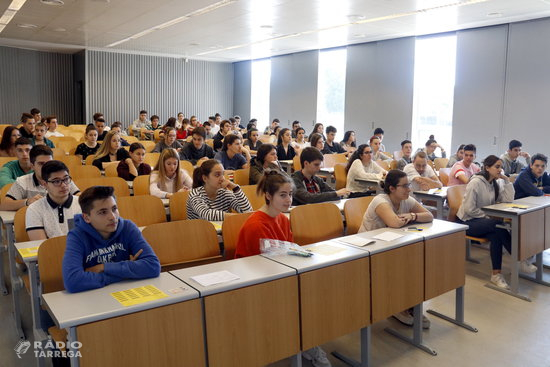 Arrenca la selectivitat a Lleida amb normalitat i amb un increment d'alumnes de gairebé el 10%