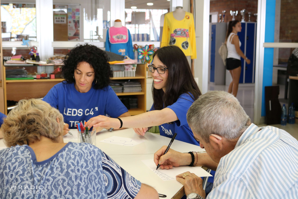 La companyia internacional LEDS C4 realitza una jornada de voluntariat corporatiu amb les persones del Grup Alba