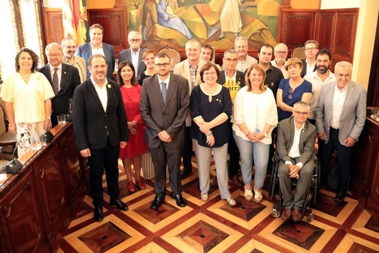 La Diputació de Lleida tanca el mandat en un Ple marcat pels comiats i l'absència de Reñé