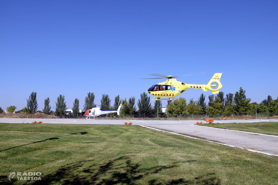 Lleida és on l'helicòpter nocturn del SEM ha fet més serveis en el primer any de funcionament amb un 30% del total