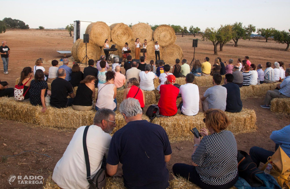 El Tastasons es trasllada amb èxit en una cabana dels secans de  Belianes-Preixana