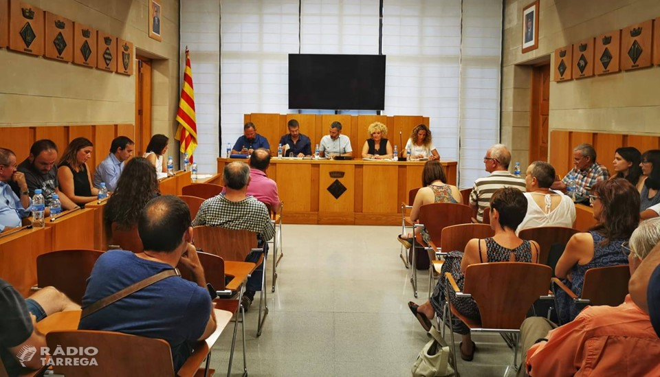 El Ple del Consell Comarcal de l’Urgell aprova el seu model d’organització pel nou mandat
