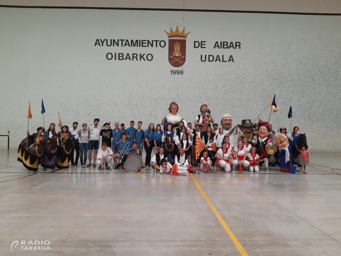 L’Associació Cultural Guixanet de Tàrrega ha actuat aquest cap de setmana a Navarra
