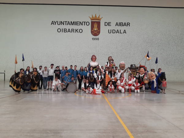 L’Associació Cultural Guixanet de Tàrrega ha actuat aquest cap de setmana a Navarra