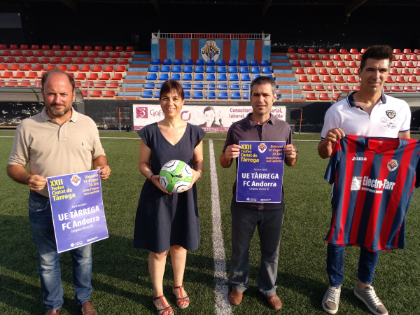 El CF Andorra, convidat de luxe al 22è Trofeu Ciutat de Tàrrega el dimecres 14 d’agost