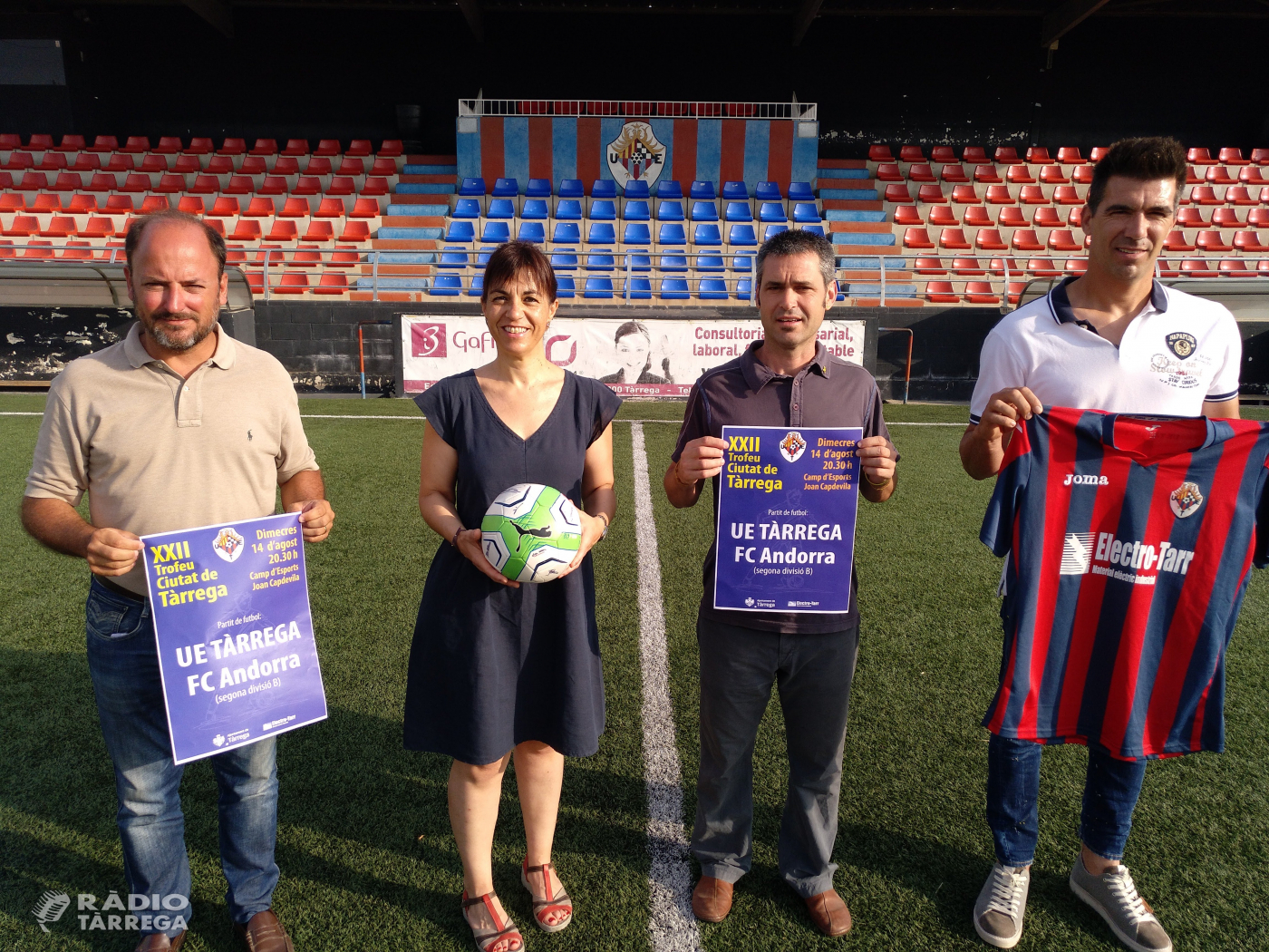 El CF Andorra, convidat de luxe al 22è Trofeu Ciutat de Tàrrega el dimecres 14 d’agost