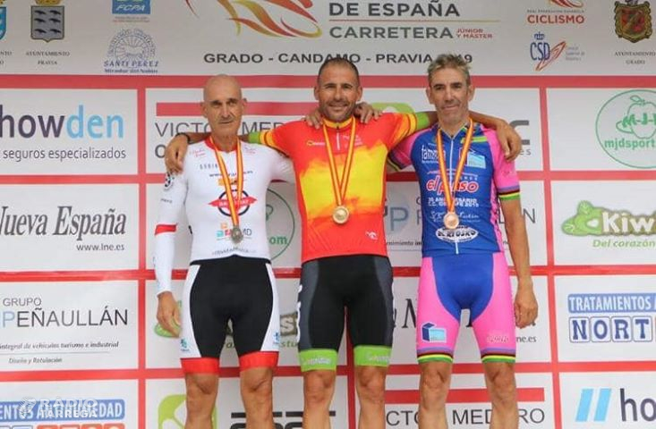 El ciclista targarí Manel Seco queda subcampió d'Espanya en la categoria M50 a Astúries