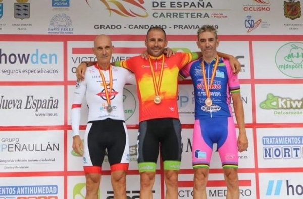 El ciclista targarí Manel Seco queda subcampió d'Espanya en la categoria M50 a Astúries