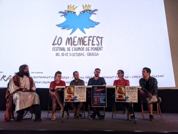 La primera edició de ‘Lo Memefest’ comptarà amb l’actuació de 6 monologuistes emergents de l’Stand Up Comedy català