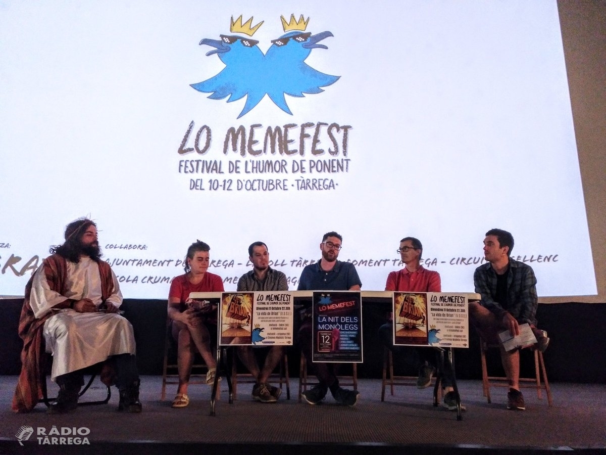 La primera edició de ‘Lo Memefest’ comptarà amb l’actuació de 6 monologuistes emergents de l’Stand Up Comedy català