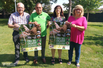 Tàrrega celebrarà el diumenge 29 de setembre la 18a Fira del Caçador, el principal certamen lleidatà dedicat a la cinegètica