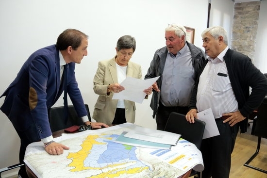 Cunillera expressa el compromís de l'Estat amb el projecte de modernització del canal d'Urgell