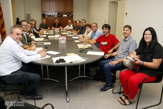 Front comú dels alcaldes del Pla d'Urgell per exigir a Foment un tercer carril i millores urgents a l'A-2