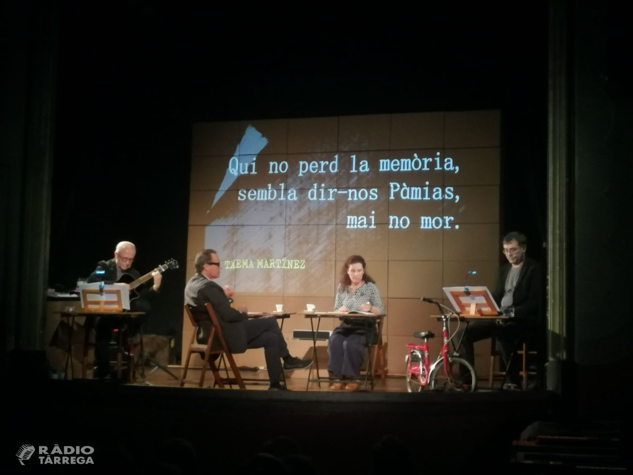 Òmnium Segarra-Urgell atorga la distinció 2019 al poeta guissonenc Jordi Pàmias