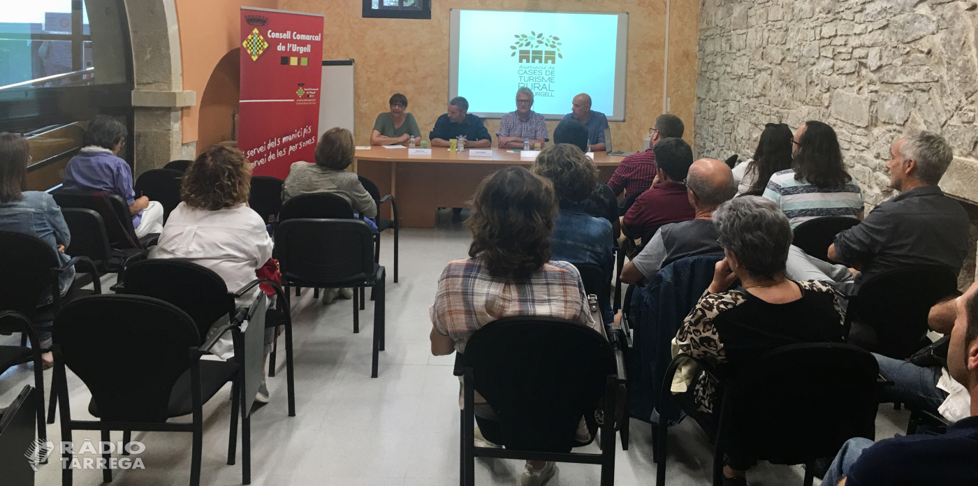 Presentació de la nova pàgina web de l'Associació de Cases de Turisme Rural de l'Urgell