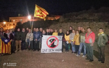 Acte d'homenatge al president Lluís Companys a Tàrrega quan fa 79 anys del seu afusellament