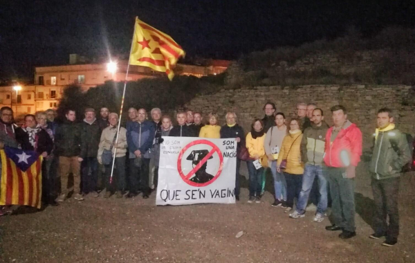 Acte d'homenatge al president Lluís Companys a Tàrrega quan fa 79 anys del seu afusellament