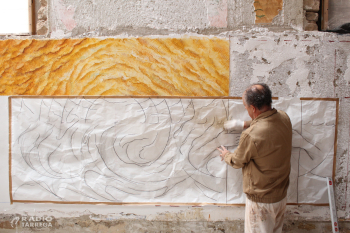 Josep Minguell exporta la pintura al fresc al Japó utilitzant la tècnica de l’strappo